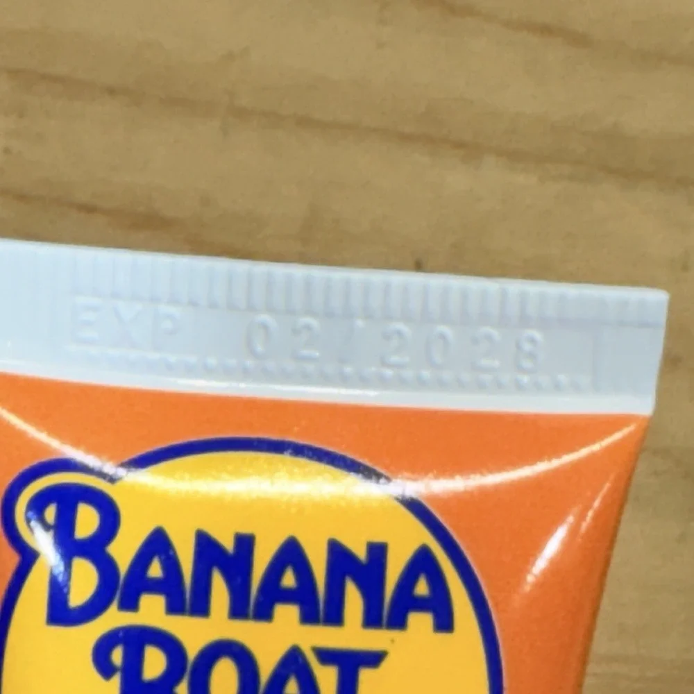Banana Boat Sunscreen 1oz Orange Sport‎ SPF 30 Travel Size 4 Pack Exp 02/28